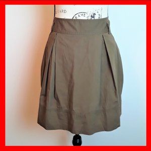 Martin + Osa Brown A-Line Skirt